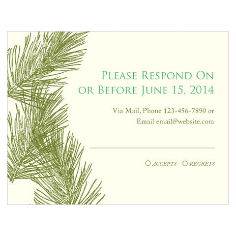 Evergreen RSVP Willow Green