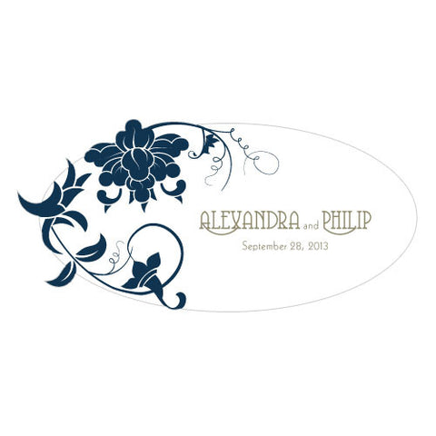 Floral Orchestra Small Cling Lavender