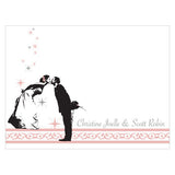 Vintage Hollywood Note Card Lilac