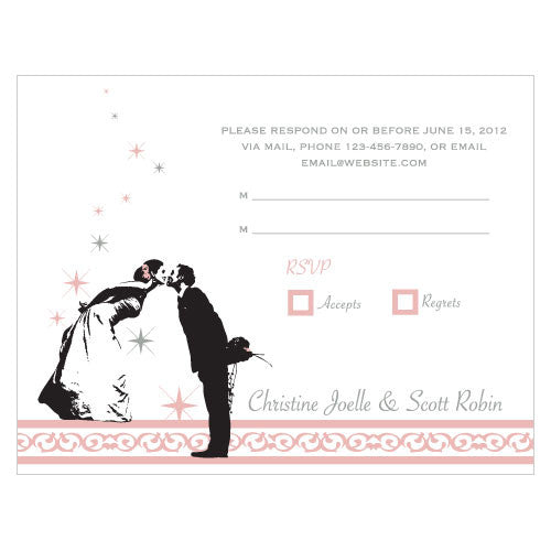 Vintage Hollywood RSVP Lilac