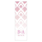 Ikat Small Rectangular Favor Tag Lavender