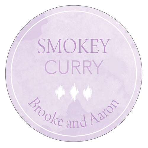 Ikat Small Sticker Lavender