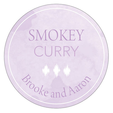 Ikat Small Sticker Lavender