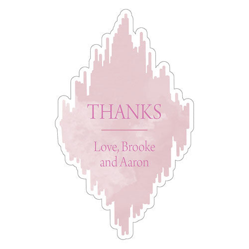 Ikat Diecut Sticker Lavender