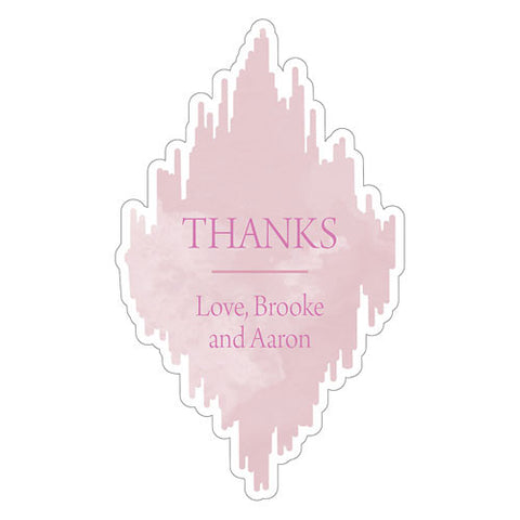 Ikat Diecut Sticker Lavender