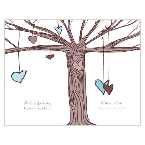 Heart Strings Program Aqua Blue