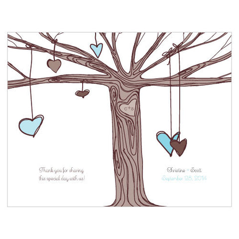 Heart Strings Program Aqua Blue