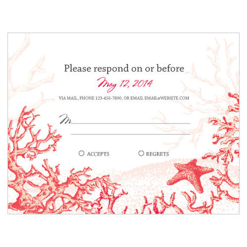 Reef Coral RSVP Red