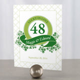 Luck Of The Irish Table Number Numbers 1-12 Classical Green