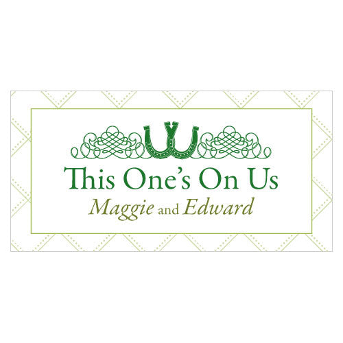 Luck Of The Irish Small Ticket Classical Green