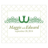 Luck Of The Irish Rectangular Label Classical Green
