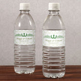Luck Of The Irish Water Bottle Label Classical Green