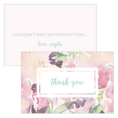 Garden Party Assorted Flat Place Card