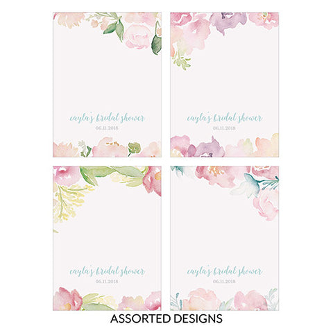 Garden Party Assorted Place Card With Fold