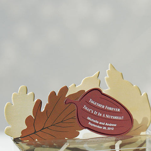 "Together Forever" Acorn Sticker