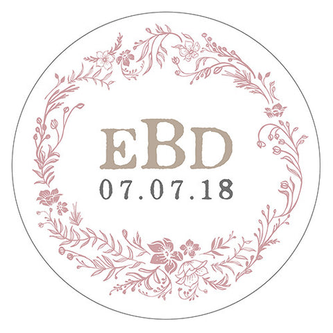 Modern FairyTale Small Sticker Mocha Mousse