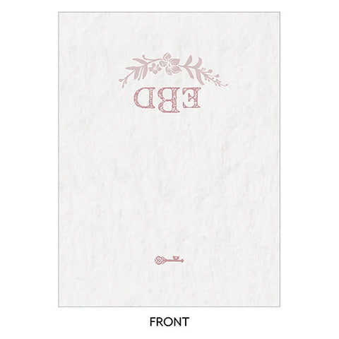 Modern Fairy Tale Place Card With Fold Vintage Pink