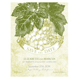 A Wine Romance Save The Date Card Willow Green