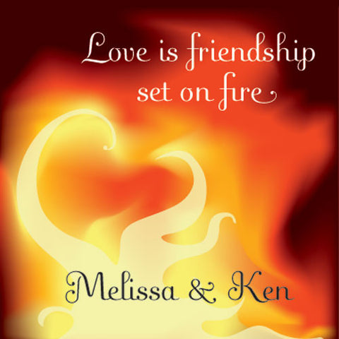 "Friendship on Fire" Card