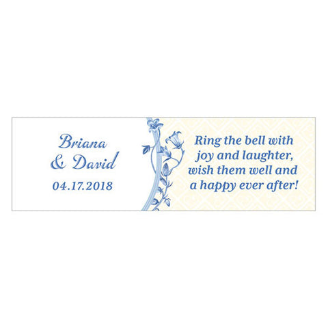 Vintage Romance Small Rectangular Favor Tag Ivory