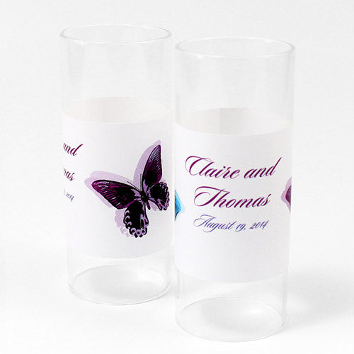 Beautiful Butterflies Mini Luminary Wrap Willow Green