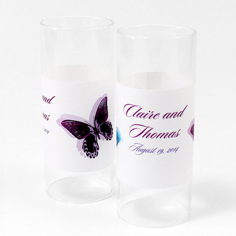 Beautiful Butterflies Mini Luminary Wrap Willow Green