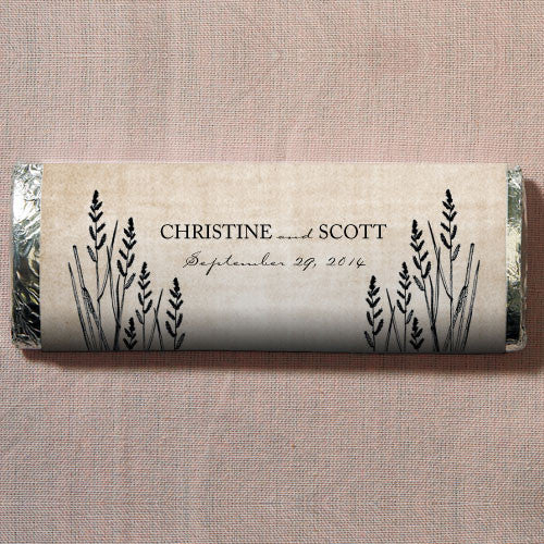 Rustic Country Nut Free Gourmet Milk Chocolate Bar Black