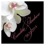 Classic Orchid Square Tag Pastel Pink