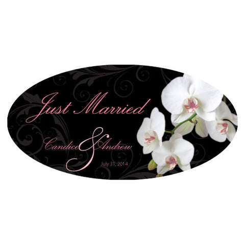 Classic Orchid Large Cling Pastel Pink