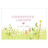 Homespun Charm Large Rectangular Tag Nature
