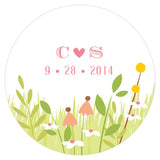Homespun Charm Large Sticker Nature