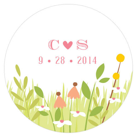 Homespun Charm Large Sticker Nature