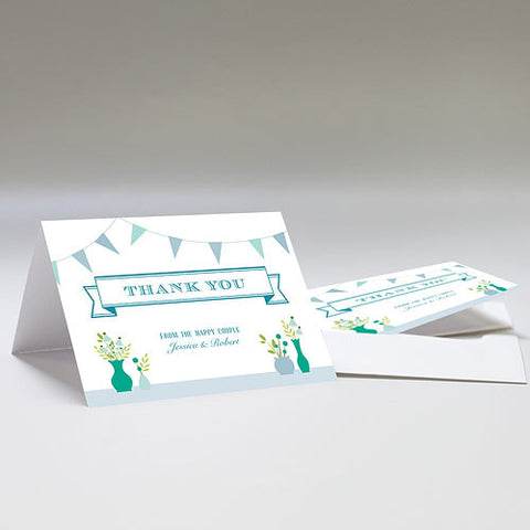 Homespun Charm Thank You Card Nature