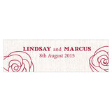 Rose Small Rectangular Tag Pastel Pink