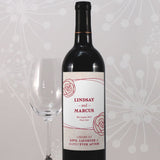 Rose Wine Label Pastel Pink