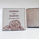Rose Favor Box Wrap Pastel Pink