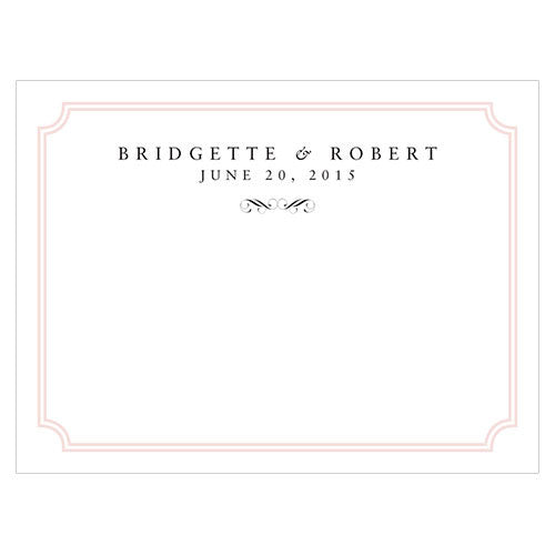 Expressions Note Card Red Text With White Background