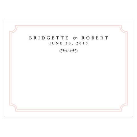 Expressions Note Card Red Text With White Background