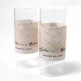 Vintage Lace Mini Luminary Wrap Pastel Pink