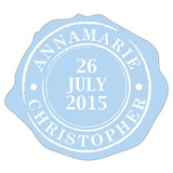 Circular Seal Sticker Watermelon