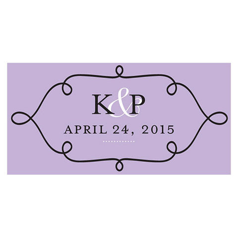 Pretty Petals Gift Tag Lavender