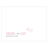 Dandelion Wishes Note Card Lavender