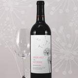 Dandelion Wishes Wine Label Lavender