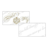 Parisian Love Letter Small Ticket Black