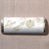 Parisian Love Letter Nut Free Gourmet Milk Chocolate Bar Black