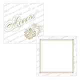 Parisian Love Letter Memory Box Well Wishing Cards Black
