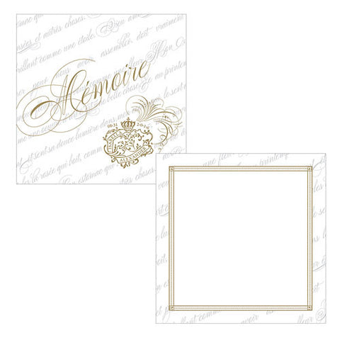 Parisian Love Letter Memory Box Well Wishing Cards Black