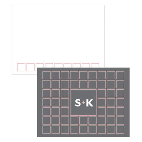 Times Square Note Card White