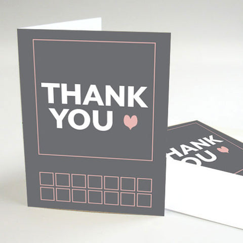 Times Square Thank You Card White
