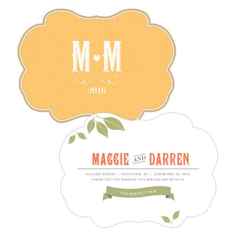 Vineyard Personalized Hand Fan Black